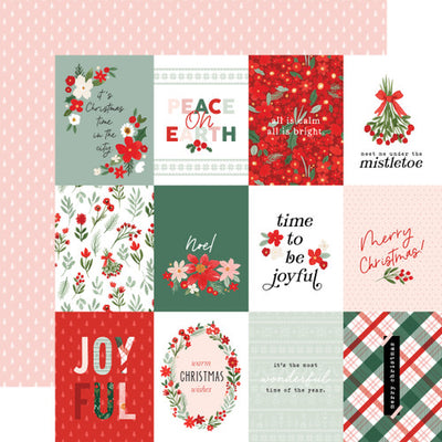 PEACEFUL CHRISTMAS FLORA 12x12 Collection Kit - Carta Bella