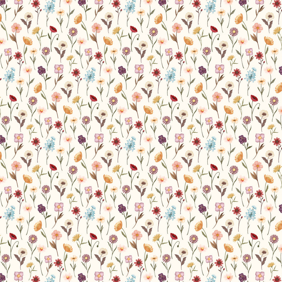 GROW YOUR OWN WAY STEMS - 12x12 Double-Sided Patterned Paper - Carta Bella