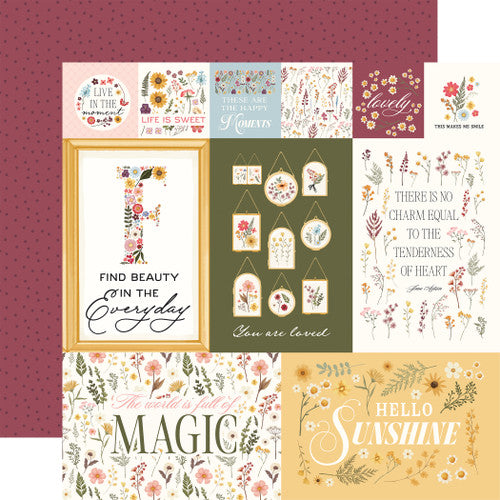 PRESSED FLORAL - 12x12 Collection Kit - Carta Bella
