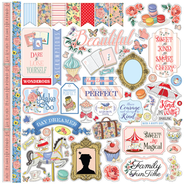 PRACTICALLY PERFECT 12x12 Collection Kit - Carta Bella