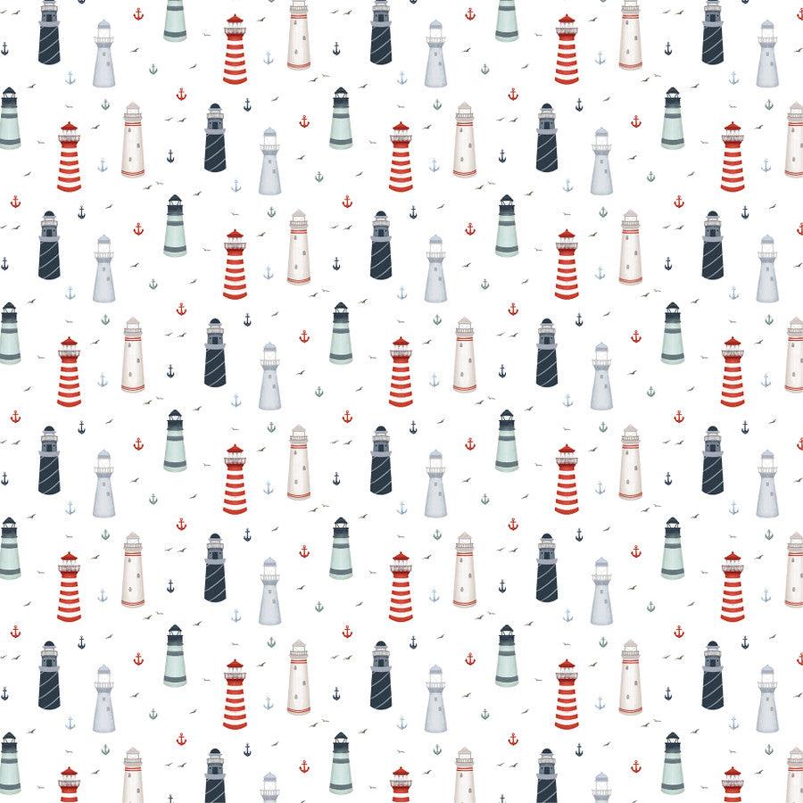 LIGHTHOUSES - 12x12 Double-Sided Patterned Paper - Carta Bella
