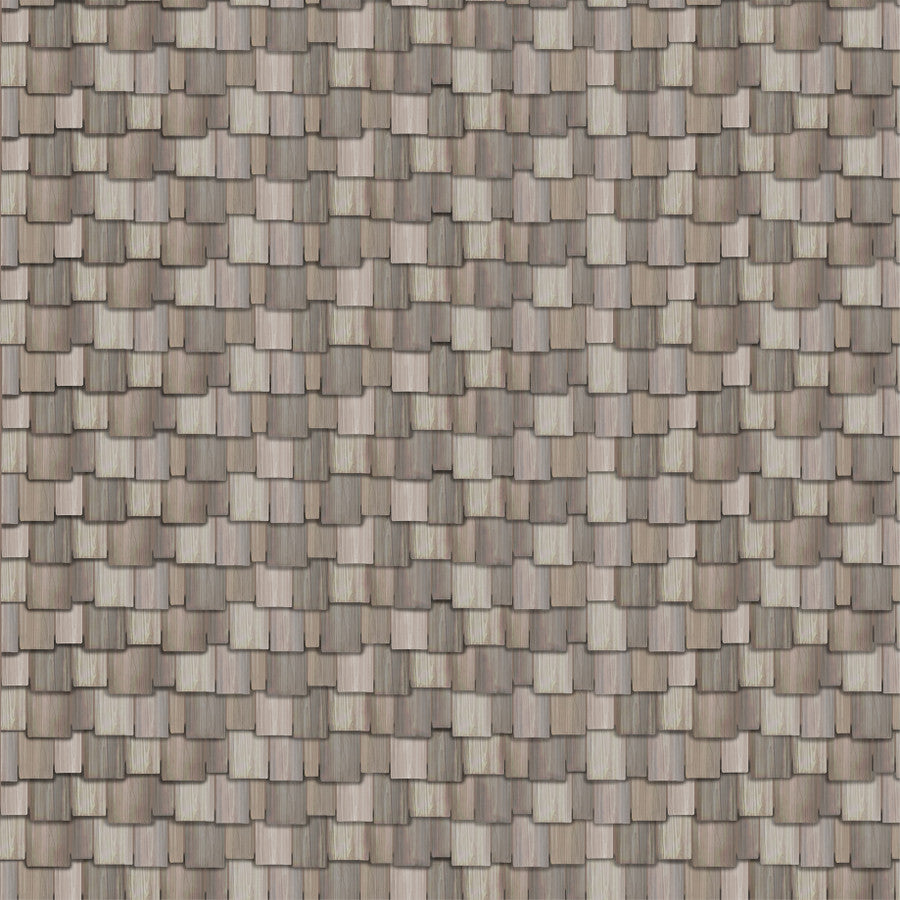 BEACHWOOD SHINGLES - 12x12 Double-Sided Patterned Paper - Carta Bella