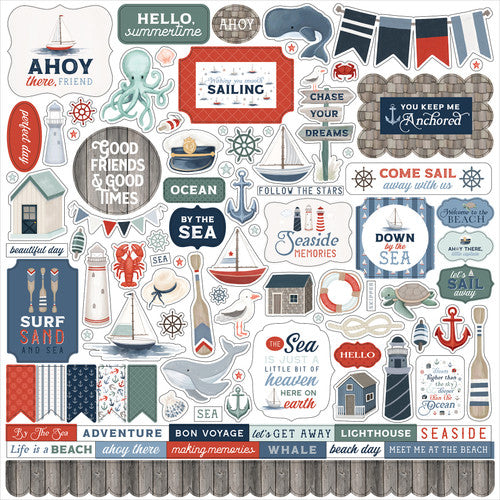 SEASHORE 12x12 Collection Kit - Carta Bella