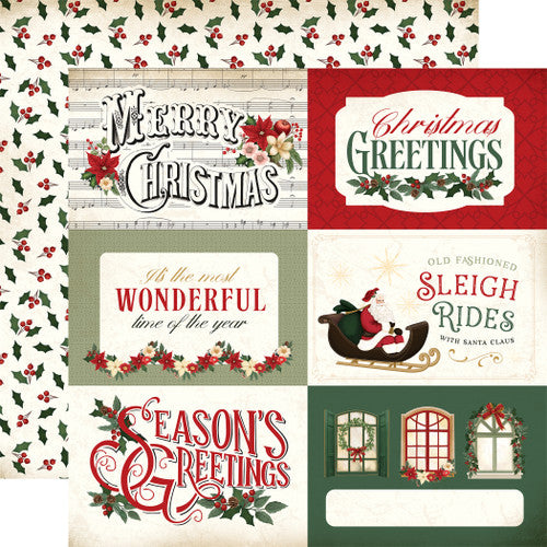 A VINTAGE CHRISTMAS 12x12 Collection Kit - Carta Bella