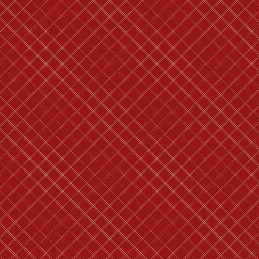 FESTIVE FLORAL - 12x12 Patterned Cardstock - Carta Bella