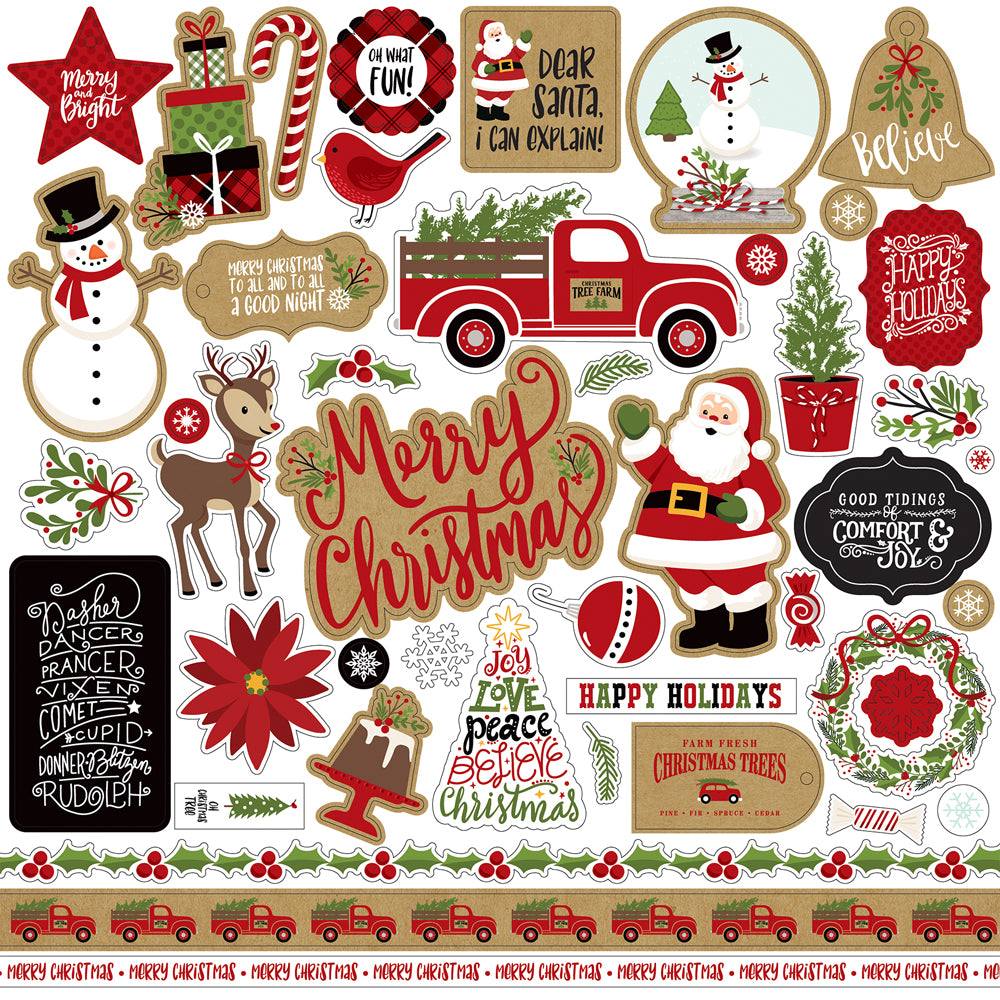 CELEBRATE CHRISTMAS 12x12 Collection Kit - Echo Park