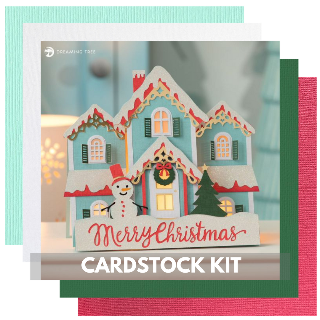 DREAMING TREE CHRISTMAS COMFORTS CARD KIT - 12 Sheets - 12x12