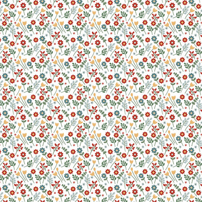 SIMPLE FLOWERS - 12x12 Double-Sided Patterned Paper - Echo Park
