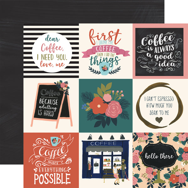 COFFEE 12x12 Collection Kit - Echo Park