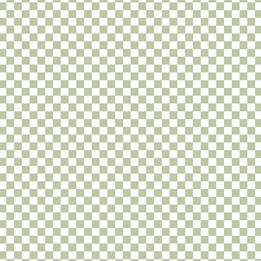 CHECKERBOARD CELERY - 12x12 Patterned Cardstock - Echo Park