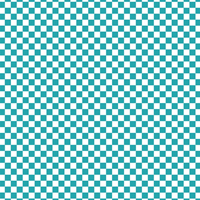 CHECKERBOARD TEAL - 12x12 Patterned Cardstock - Echo Park