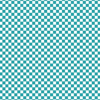 CHECKERBOARD TEAL - 12x12 Patterned Cardstock - Echo Park
