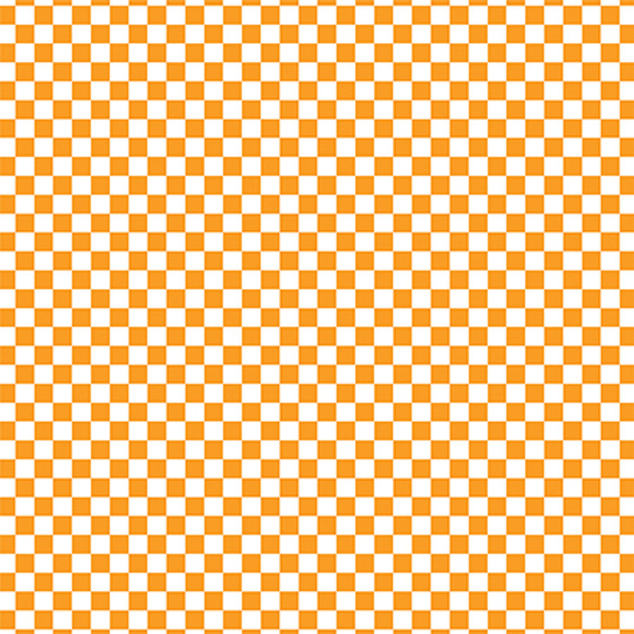 CHECKERBOARD TANGERINE - 12x12 Patterned Cardstock - Echo Park