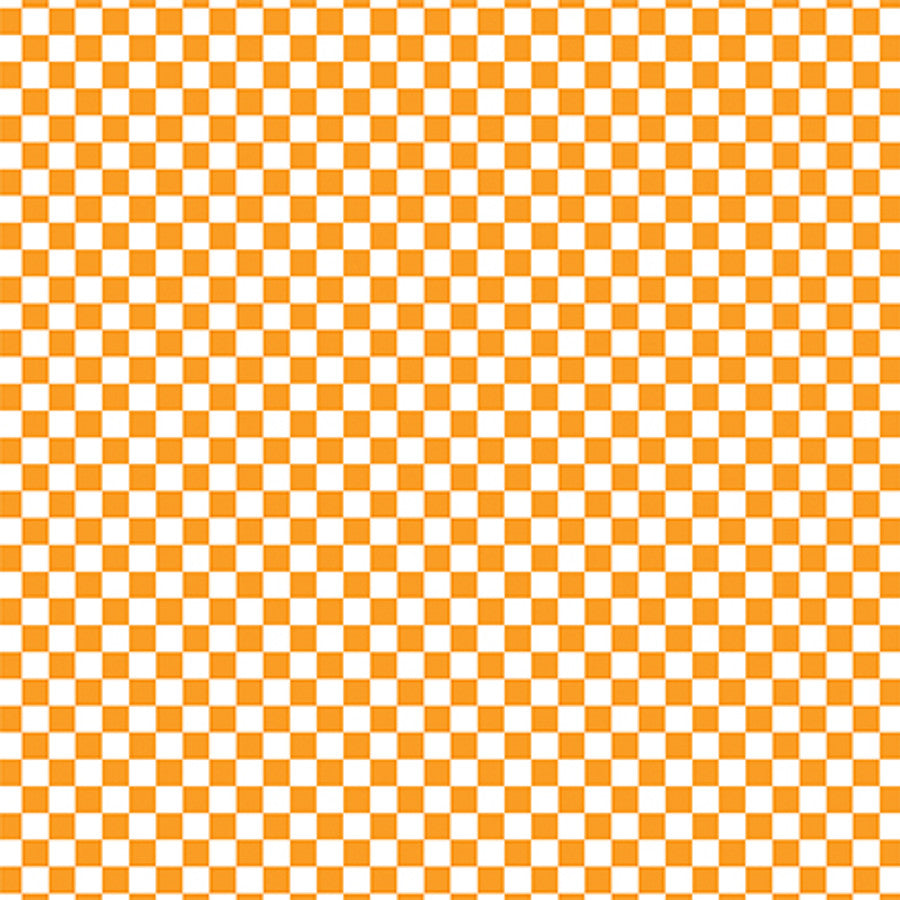 CHECKERBOARD TANGERINE - 12x12 Patterned Cardstock - Echo Park