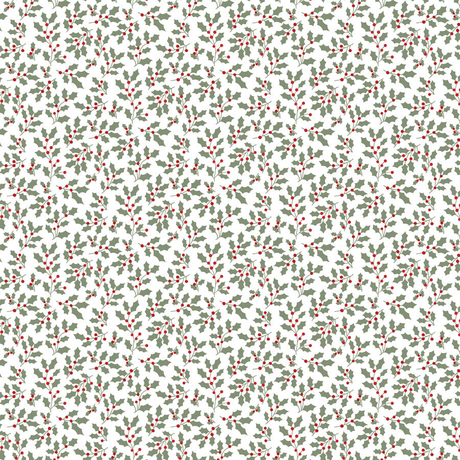 CARDINAL FLORAL - 12x12 Double-Sided Patterned Paper - Echo Park