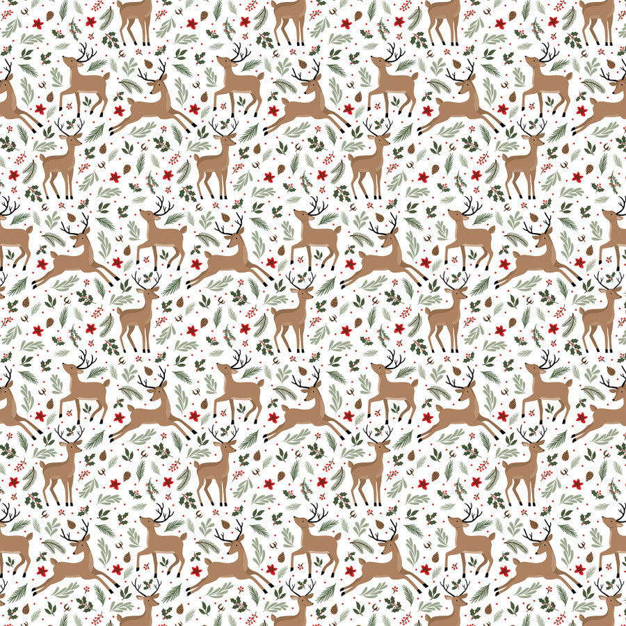 OH DEER - 12x12 Double-Sided Patterned Paper - Echo Park