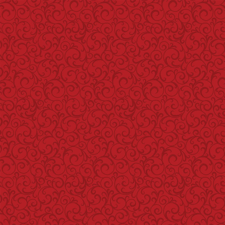 SANTA SWIRL - 12x12 Double-Sided Patterned Paper - Echo Park