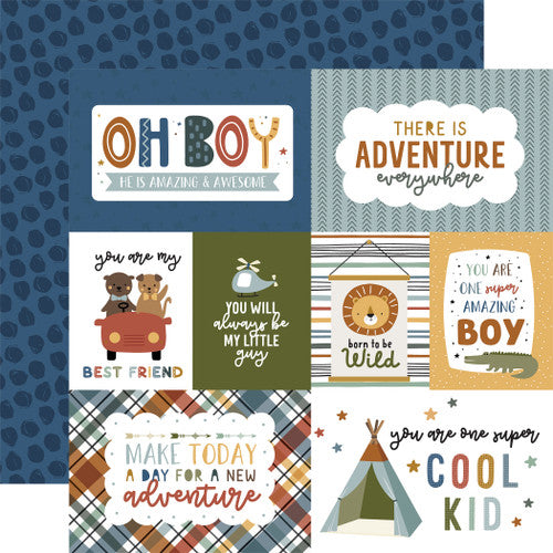 DREAM BIG LITTLE BOY 12x12 Collection Kit - Echo Park