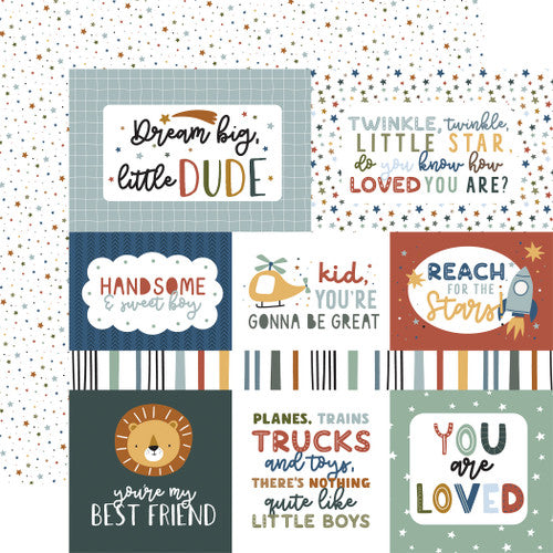 DREAM BIG LITTLE BOY 12x12 Collection Kit - Echo Park