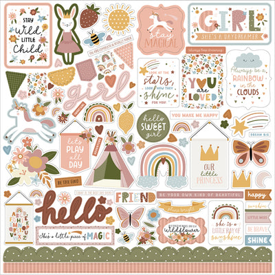 DREAM BIG LITTLE GIRL 12x12 Collection Kit - Echo Park