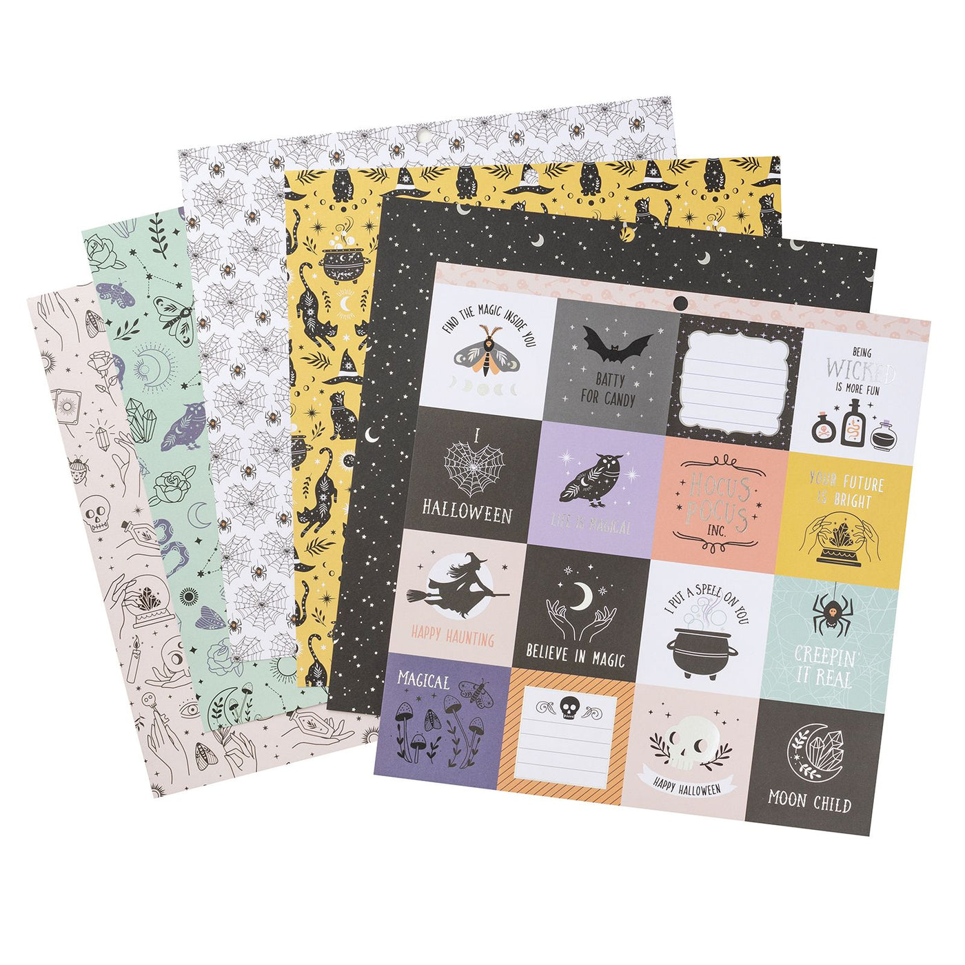 MYSTERIAL Premium Stack - 12x12 Paper Pack - 36 Sheets - DCWV