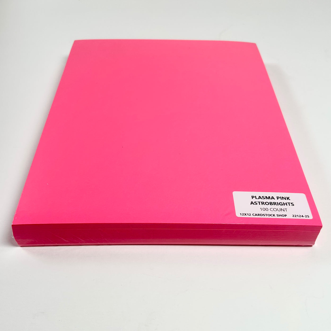 PLASMA PINK 12x12 Neenah Astrobrights smooth cardstock