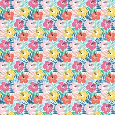 DIVE INTO SUMMER 4X4 JOURNALING CARDS - 12x12 Double-Sided Patterned Paper - Echo Park