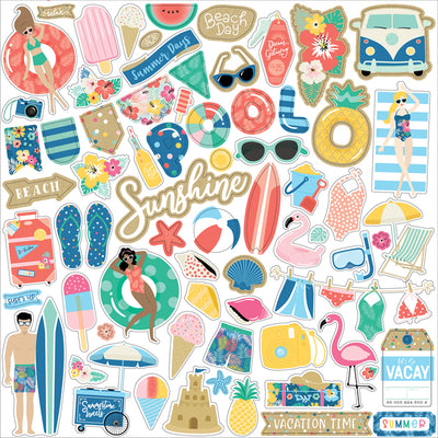DIVE INTO SUMMER 12x12 Collection Kit - Echo Park