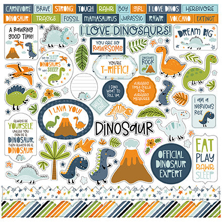 DINO-MITE 12x12 Collection Kit - Echo Park