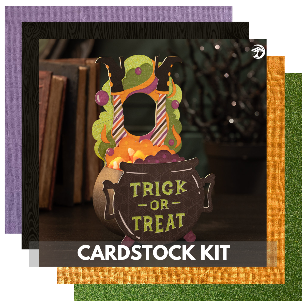The Dreaming Tree Brew-Ha-Ha Cardstock Kit  | Halloween craft kit