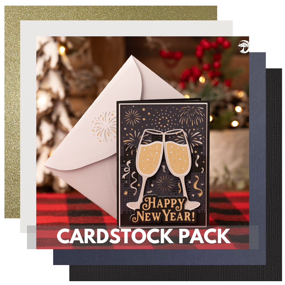 Dreaming Tree Timeless Wishes Cardstock Kit | New Years Handmade Card