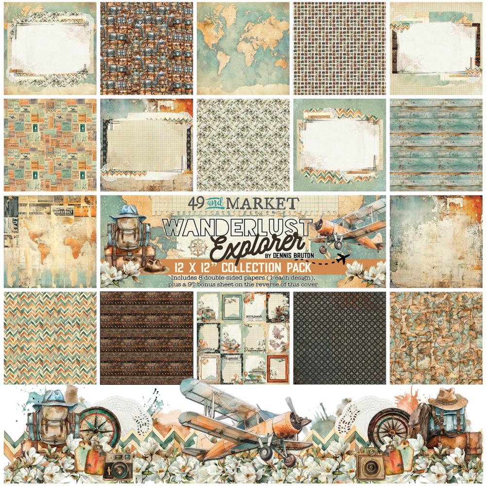 WANDERLUST 12X12 Collection Kit - 49 AND MARKET