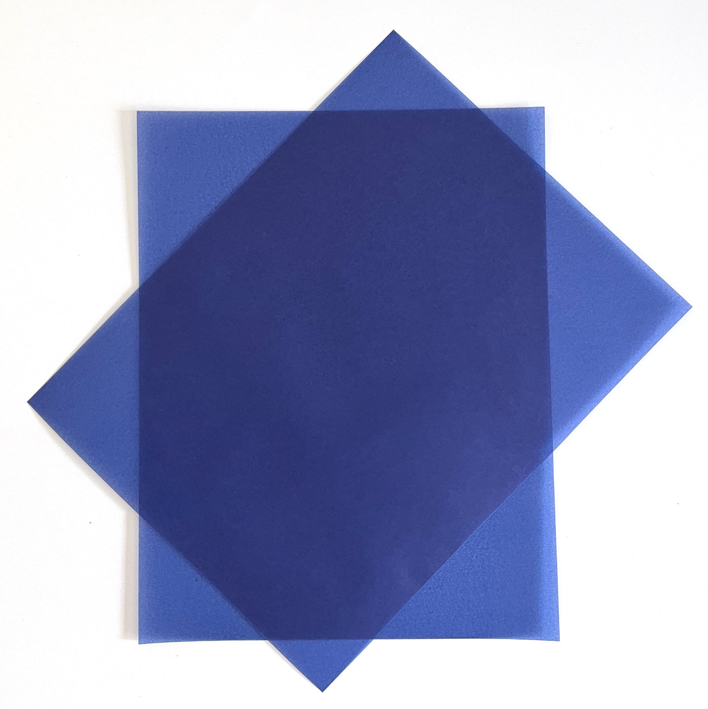 DEEP BLUE Translucent Vellum Paper - 8½ x 11 inch - Encore – The 12x12 ...