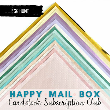 LYNETTE'S HAPPY MAIL BOX - Monthly Cardstock Subscription Box (Free Shipping)