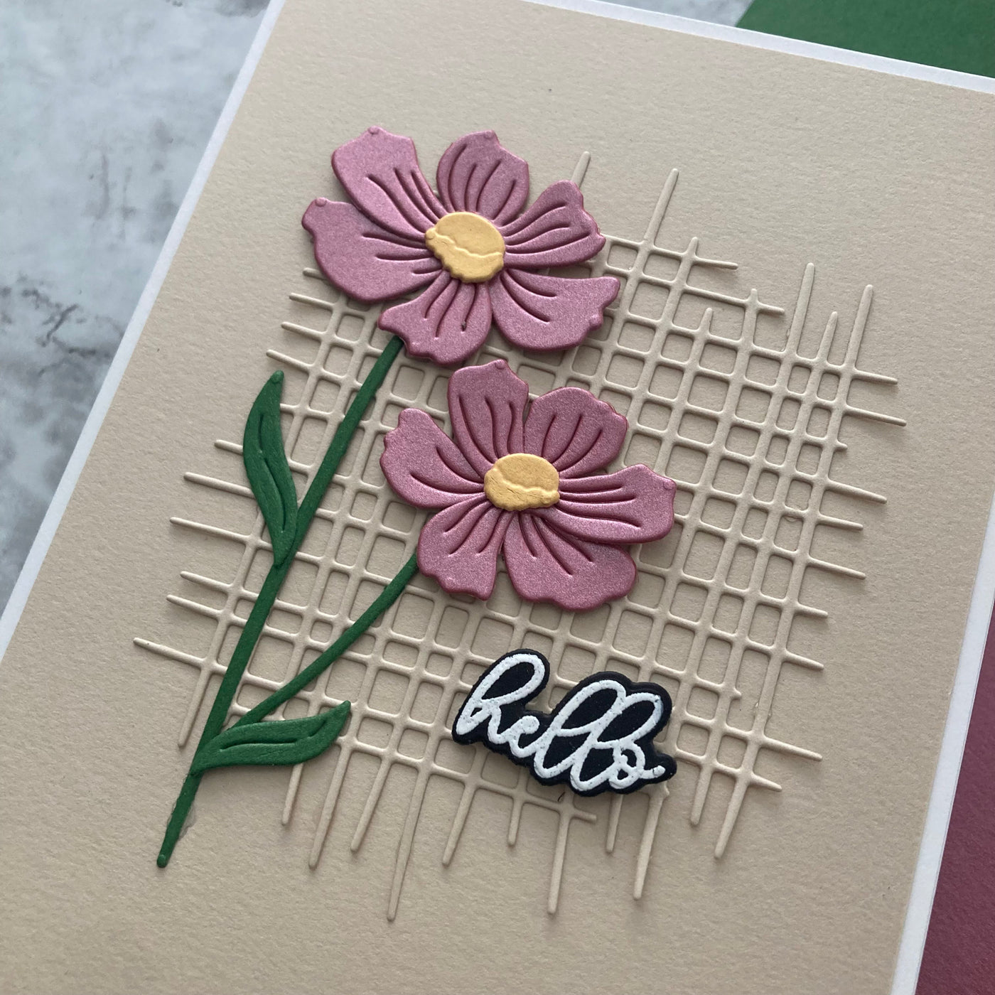 Handmade Card featuring Encore Dazzle cardstock