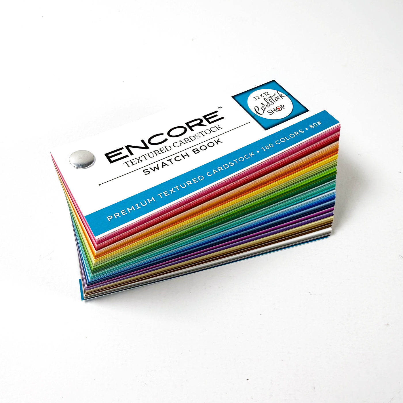 160 Colors Swatch Book | Encore Textured Cardstock Guide – The 12x12 ...