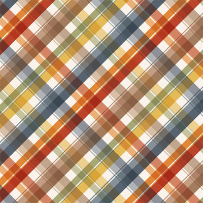 PLAID FEVER - 12x12 Double-Sided Patterned Paper - Echo Park