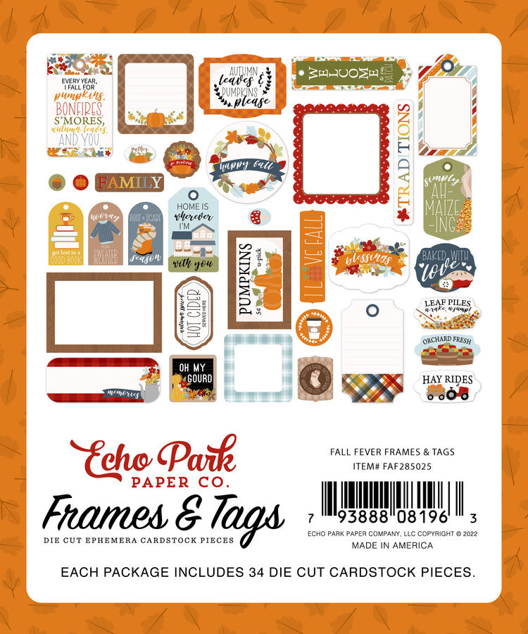 FALL FEVER Frames & Tags - Echo Park