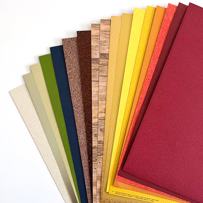 Fall Bounty Fall Themed Cardstock Kit 