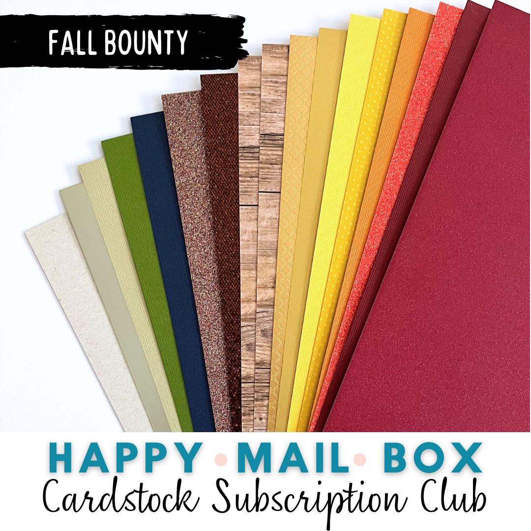 LYNETTE'S HAPPY MAIL BOX - Monthly Cardstock Subscription Box (Free Shipping)