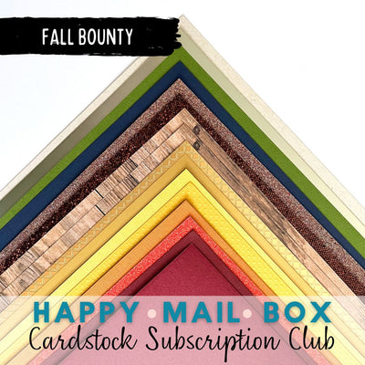 LYNETTE'S HAPPY MAIL BOX - Monthly Cardstock Subscription Box (Free Shipping)