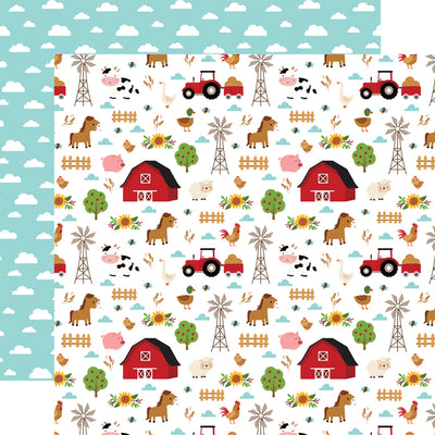FUN ON THE FARM 12x12 Collection Kit - Echo Park