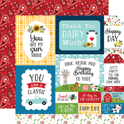 FUN ON THE FARM 12x12 Collection Kit - Echo Park