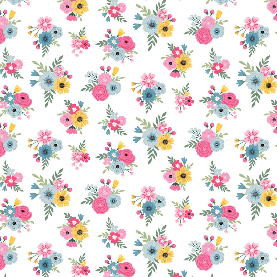 FAIRY GARDEN MULTI JOURNALING CARDS - 12x12 Double-Sided Patterned Paper - Echo Park