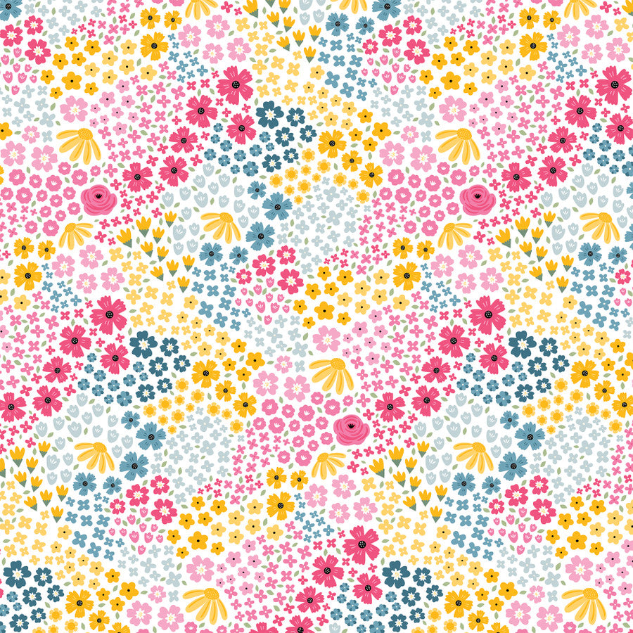 MAGICAL BLOSSOMS - 12x12 Double-Sided Patterned Paper - Echo Park