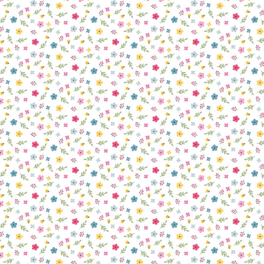 FAIRY GARDEN JOURNALING CARDS - 12x12 Double-Sided Patterned Paper - Echo Park