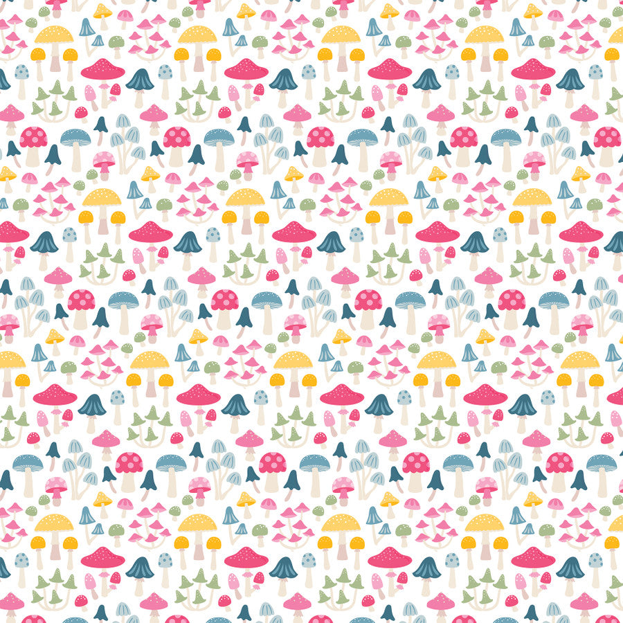 BLOOMING TOADSTOOLS - 12x12 Double-Sided Patterned Paper - Echo Park