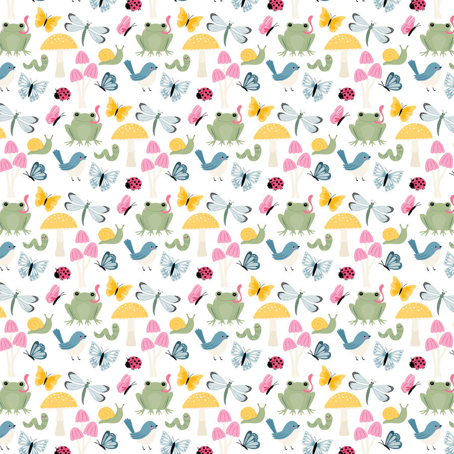 FAIRY TALE FRIENDS - 12x12 Double-Sided Patterned Paper - Echo Park