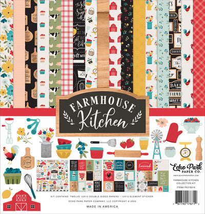 FARMHOUSE KITCHEN 12x12 Collection Kit - Echo Park