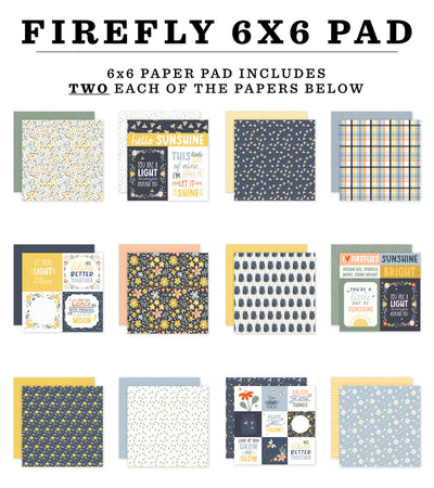 FIREFLY 6x6 Paper Pad - Echo Park